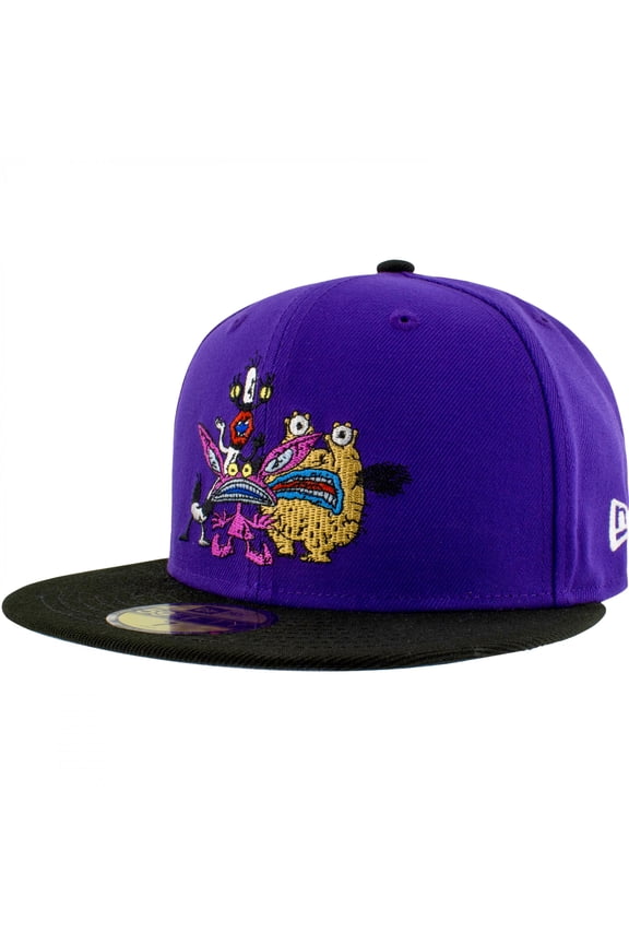 895450-7fitted Aaahh Real Monsters Era 59Fifty Fitted Hat - 7 Fitted