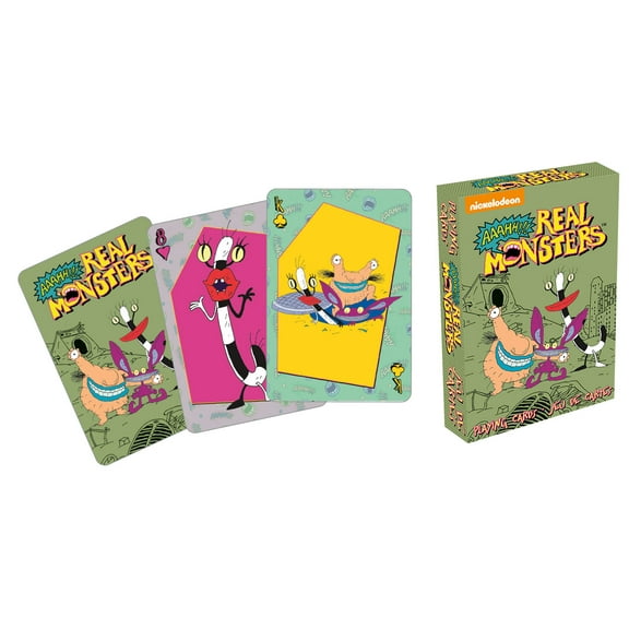 Aaahh!!! Real Monsters Playing Cards