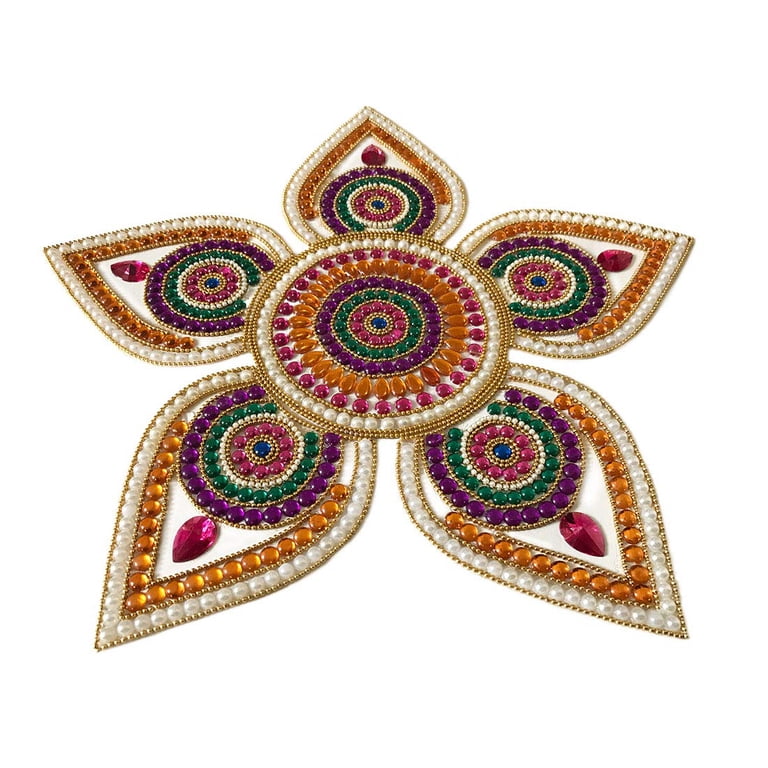 Kundan Floor Rangoli Design Images Photos | Floor Roma