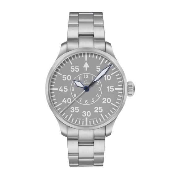 Laco Aachen Grau 42 Automatic / Metal Bracelet | Gray Dial