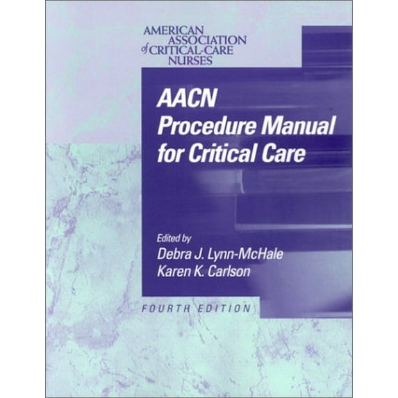Pre-Owned AACN Procedure Manual for Critical Care 9780721682686