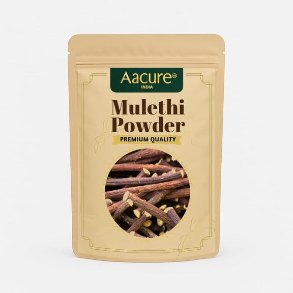 Aacure Mulethi Powder 3.5oz | 100g Yashtimadhu | Jethimadh Licorice Root Powder