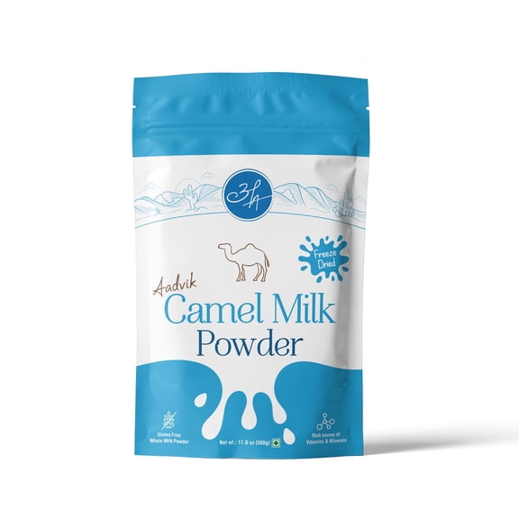 Aadvik Camel Milk Powder | Freeze Dried | Pure and Natural | 500 gm