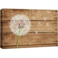 thumbnail image 1 of Aaheei Canvas Print Wall Art Dandelion in The Wind on Nature Wilderness Mixed Media Modern Art Rustic Relax/Calm Multicolor for Living Room, Bedroom, Office, 1 of 3