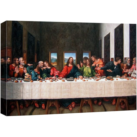 Aaheei Canvas Wall Art - Last Supper - Modern Home Art and Ready to Hang