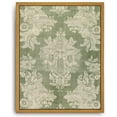thumbnail image 1 of Aaheei Canvas Wall Art Vintage Print Muted Green Tapestry Textile Paintings Neutral Green Antique Retro Aesthetic Artwork for Home Living Room Bathroom Farmhouse Wall Decor, 1 of 4