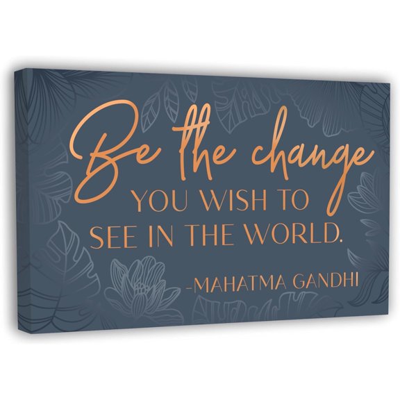 Aaheei Inspirational Poster Canvas Wall Art, Motivational Quote Style Artwork for Bedroom, Office or Living Room Decor, Simple Text Design with Modern Home Display Appeal, 8 x 10 in