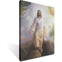 Aaheei The Resurrected Christ Jesus Canvas Wall Art Print Poster Picture Modern Office Home Room Decor