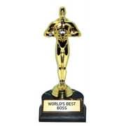 Aahs Engraving Worlds Best Boss Trophy Plastic 7