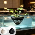 thumbnail image 1 of Aaihamo 2Pcs Floating Planter, Floating Aquarium Planting Basket, Multifunctional Floating Flower Pot for Home Offices, Fish Tanks, and Indoor Decor, 1 of 9