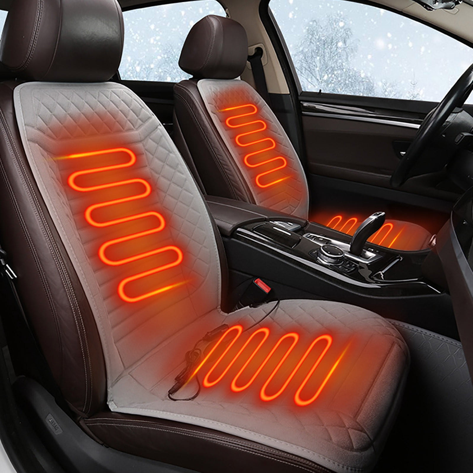 Aaihamo Seat Cushion，Seat Cushions for Cars Front Seats，Smart Car Study