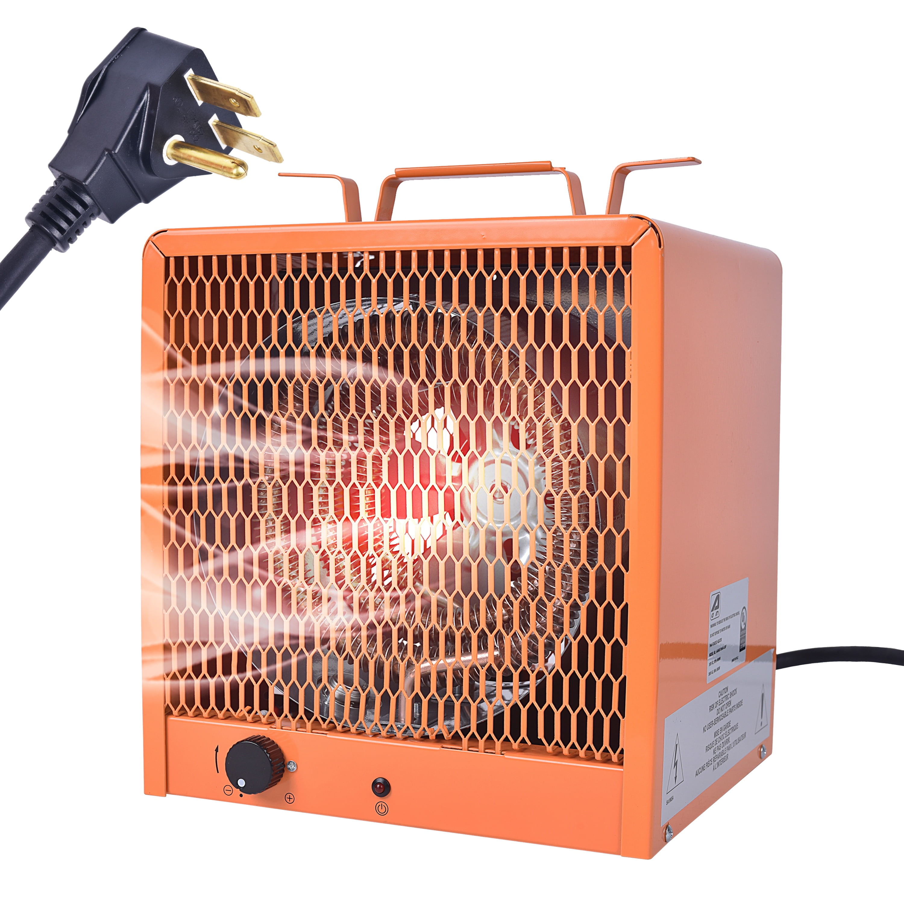 Aain Industrial Fan forced Heater 4800W 240V 3 Speed Portable Space Heater for Garage
