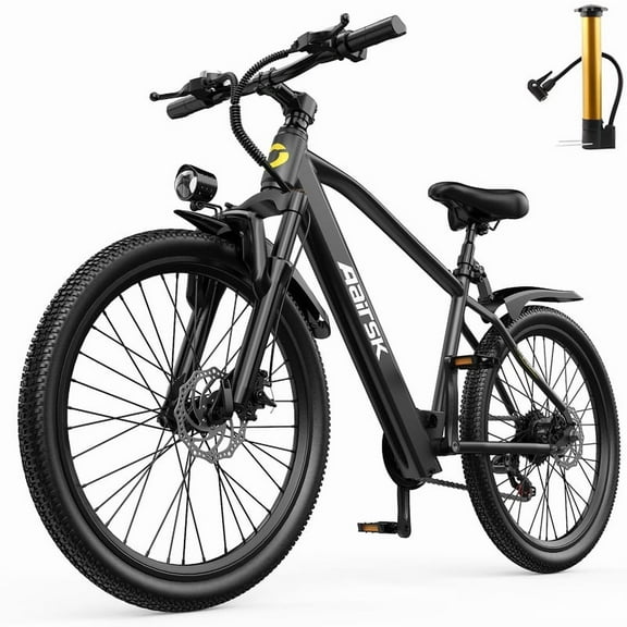 Aairsk 24''Electric Bike for Adults, 400W Motor Mountain Ebike, 36V 10AH, 40 Miles Long Range, UL2849