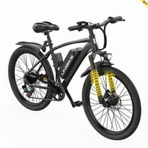 Aairsk 400W Electric Bike, 26'' Mountain Ebike with 36V 10Ah Removable Lithium Battery, Top Speeds 22Mph, Shimano 7-Speed