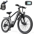 thumbnail image 1 of Aairsk Electric Bike 26", 22mph Ebike for Teens, 400W Motor, Mountain Bike with 36V 10AH Lithium Battery, Black, 1 of 8