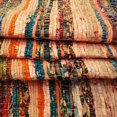 thumbnail image 1 of Aakriti Handmade Rag Rug, Chindi Rug, Multicolored, Indian Rug, Recycled Rug, Boho Style, Decorative Rug ( 5x3 ft) (Beige), 1 of 5