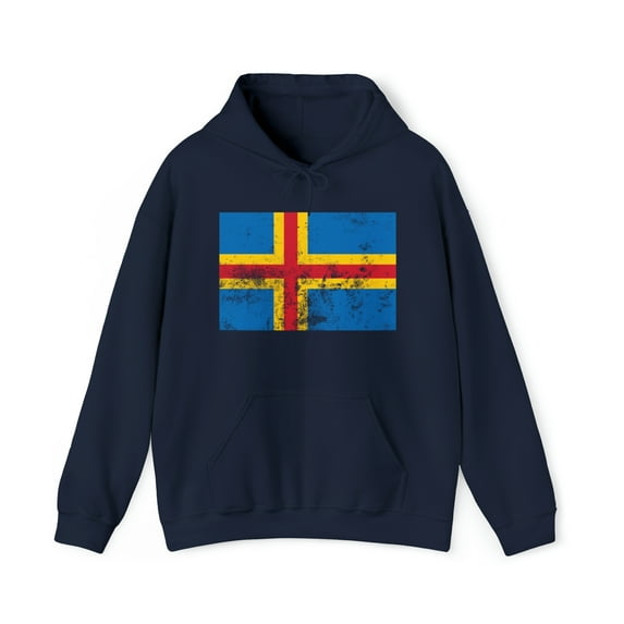 Aaland Flag Pride Hoodie, Gifts, Hooded Sweatshirt