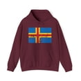 thumbnail image 1 of Aaland Flag Pride Hoodie, Gifts, Hooded Sweatshirt, 1 of 4
