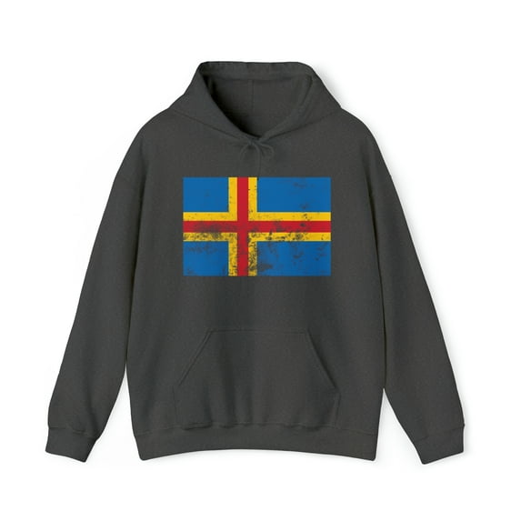 Aaland Flag Pride Hoodie, Gifts, Hooded Sweatshirt