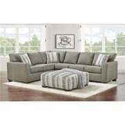 Aaliyah Corner Sectional, Taupe