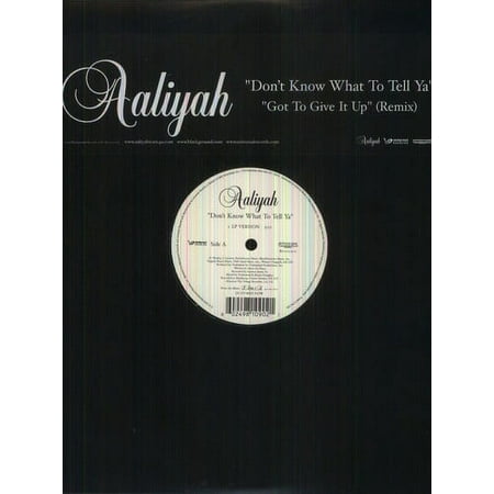 Aaliyah - Don't Know What to Tell Ya [Vinyl]