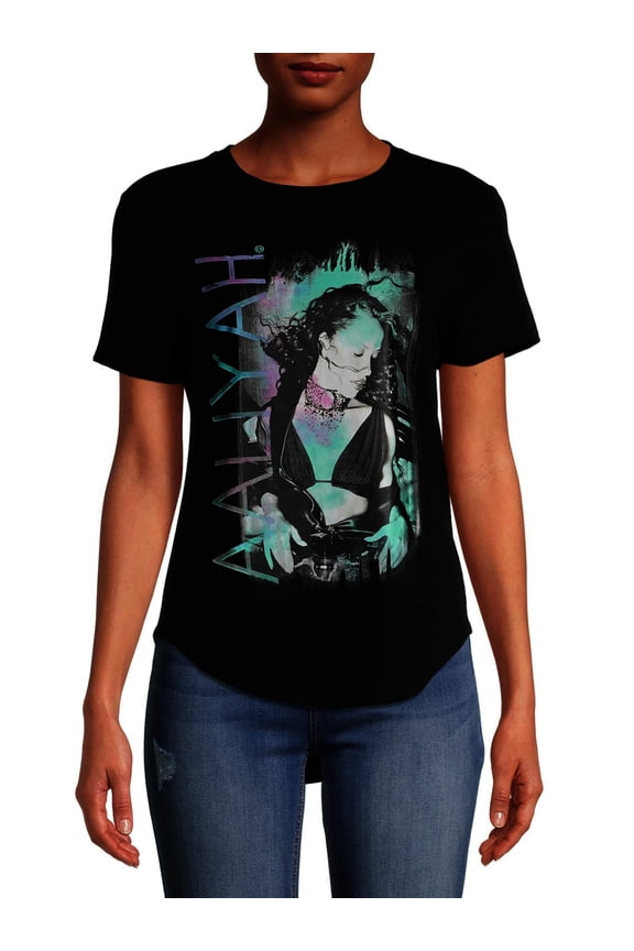 Aaliyah Juniors' Graphic T-Shirt