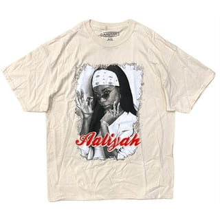 AALIYAH ビッグ フォト プリント HIPHOP Tシャツ AALIYAH ビッグ フォト プリント HIPHOP Tシャツ - メルカリ