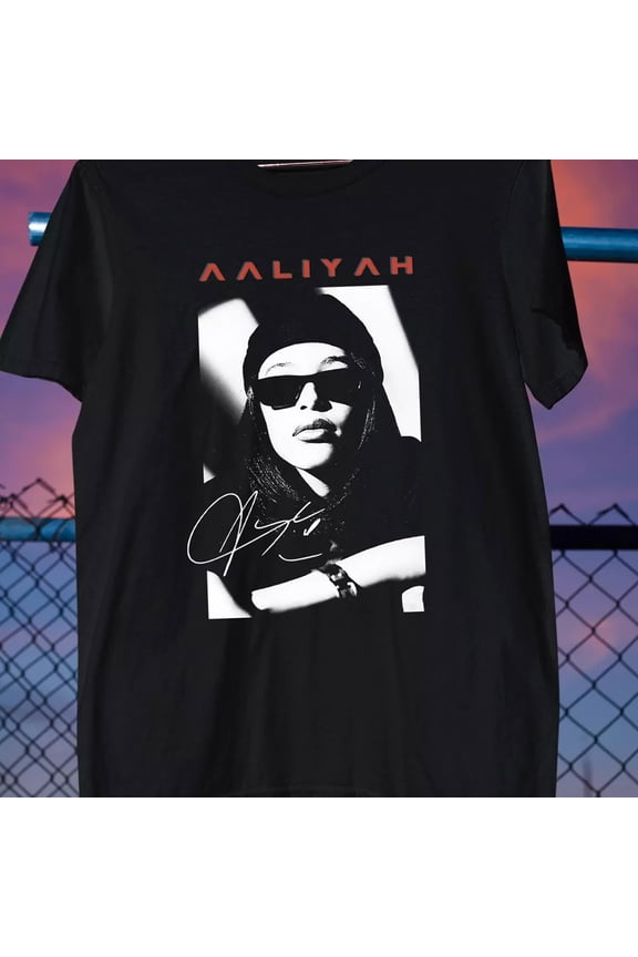 Aaliyah Short Sleeve Black Unisex All Size