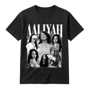 Aaliyah T-Shirt, 90s R&B Music Fan Tee, Vintage Unisex Shirt, Size S - 4XL