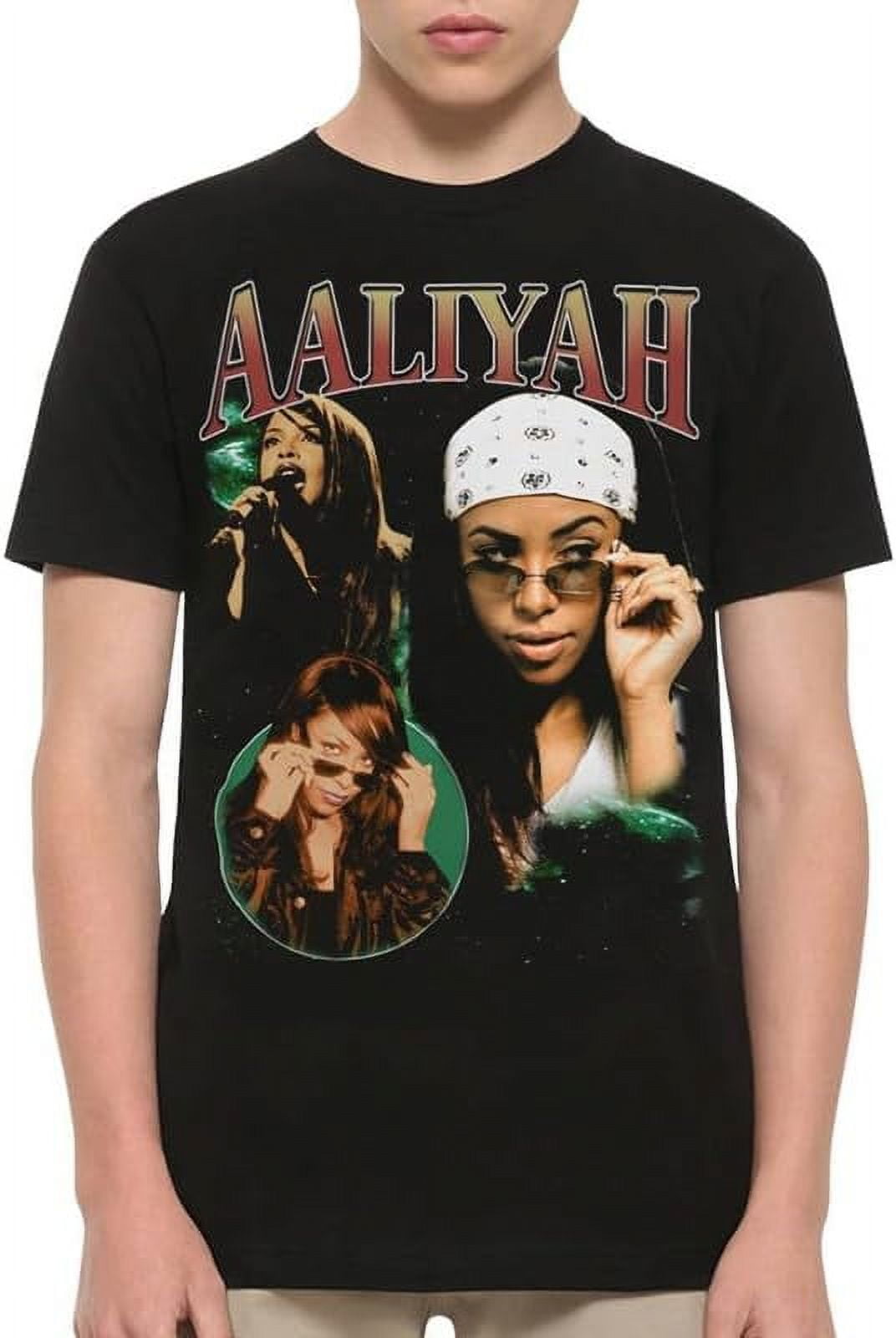90s Vintage Official Aaliyah Fan Shirt main image 1