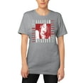 thumbnail image 1 of Aaliyah Women's Juniors Squared Logo Short Sleeve Graphic Tee, 1 of 1