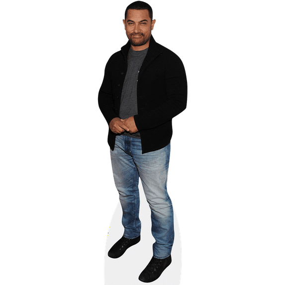 Aamir Khan (Jacket) Mini Cardboard Cutout Standee