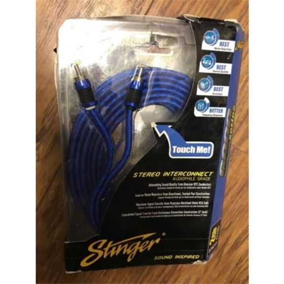 Aamp Of America 17 ft. 2 Channel 6000 Series Audiophile Grade RCA Interconnect Cable