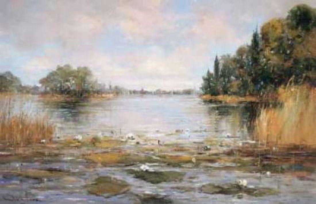 Aan de Waterkant III Canvas Art - Rob De Haan (24 x 36)