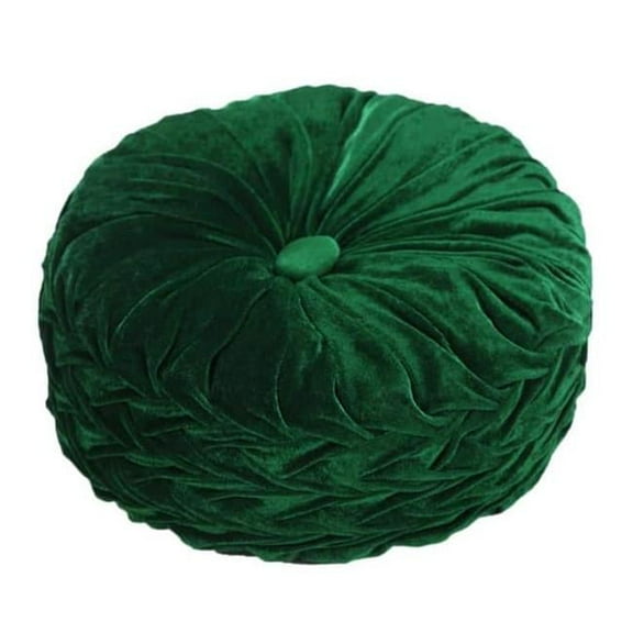 Aanny Designs TFP005 Taylor Tufted Button Pillow, Green