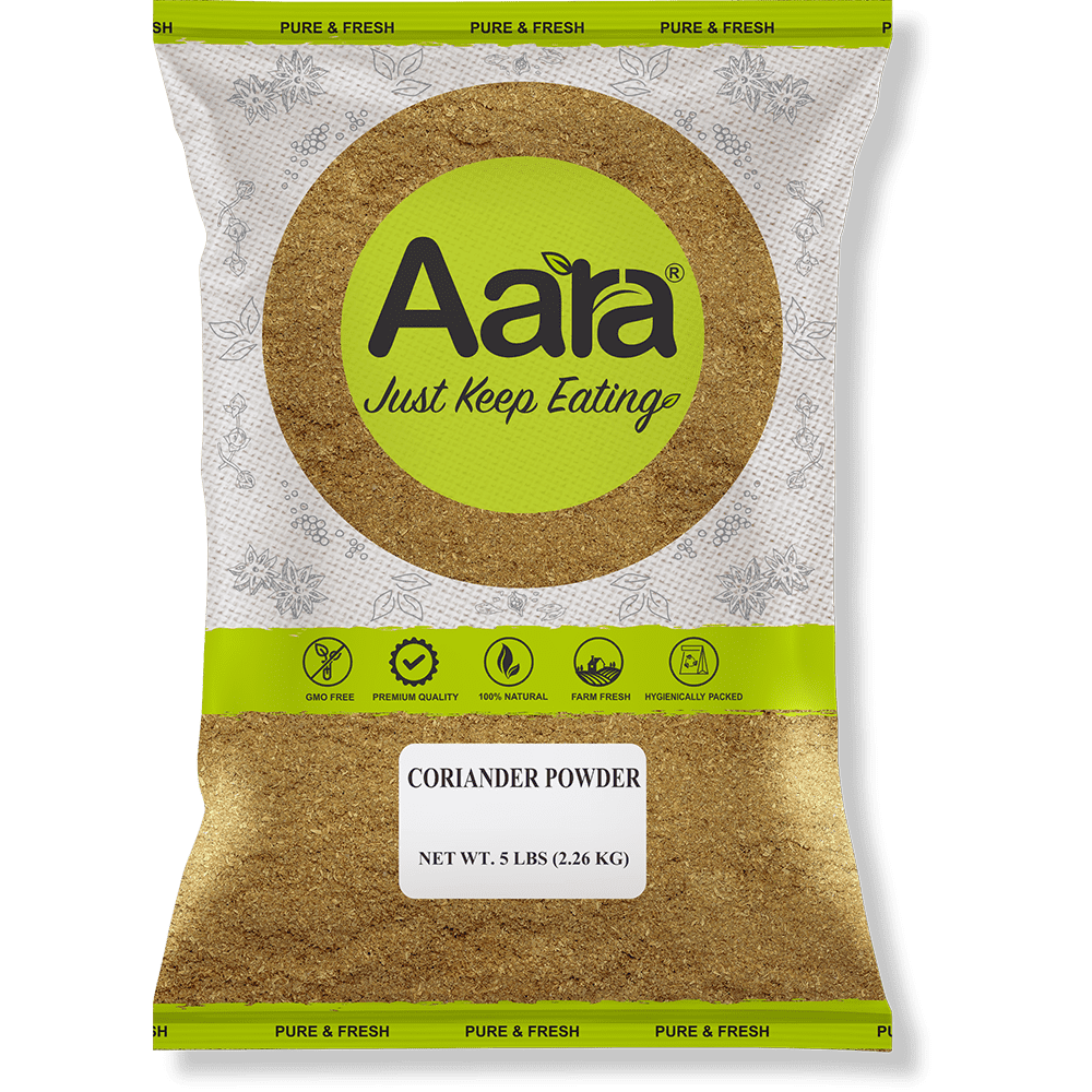 Coriander Powder (Cilantro) - 7oz Pack, Pure Spice For Indian Curries And Dishes, Product Of India
