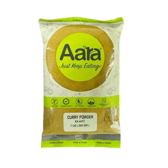 Aara Curry Powder Extra Hot - 7 oz with Free Shipping