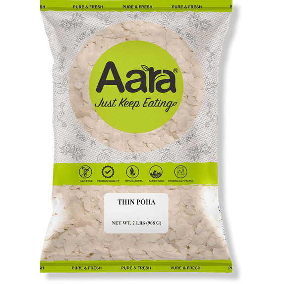Aara Poha Thin - 2 lb Free Shipping