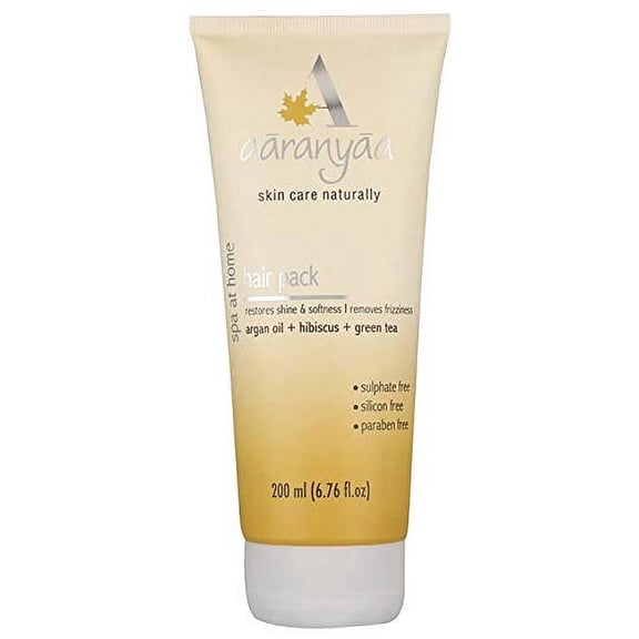 Aaranyaa Vedic Therapy Natural Argan Oil Hair Pack Spa At Home - 8.4 Ounce