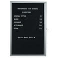 thumbnail image 1 of Aarco  Enclosed Aluminum Directory Cabinet - Cherry - 36 x 24 Inches, 1 of 2