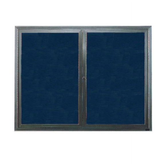 Aarco ADC2418I 24 x 18 Inch Enclosed Aluminum Illuminated Directory Cabinet