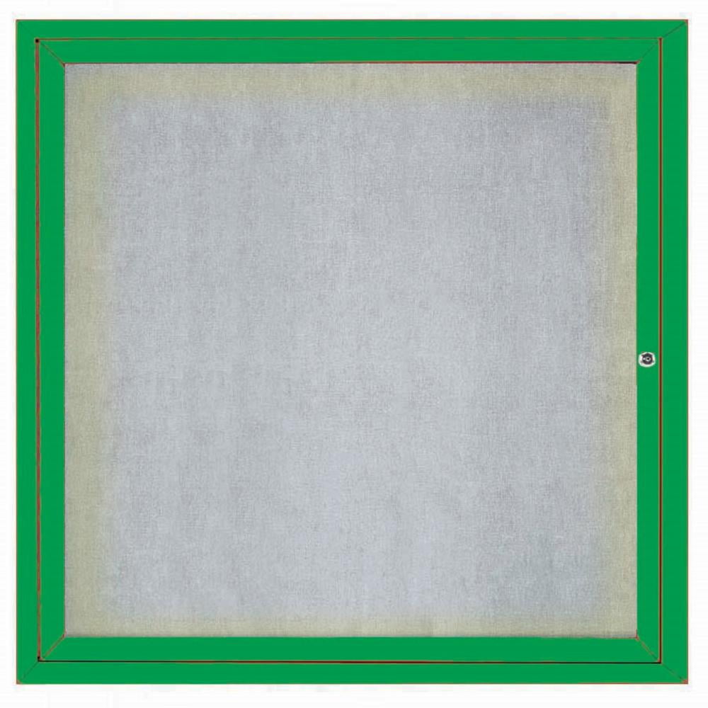 Aarco ODCC3636RIG. Outdoor Illuminated Enclosed Bulleting Board ...