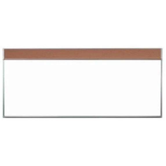 Aarco Products 120E-416C-887 Combination Tackboard- Sage - 4 x 16 ft.