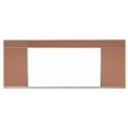 thumbnail image 1 of Aarco Products 120F-412M-282-887 Combination Top Tackboard- Sage - 4 x 12 ft., 1 of 1
