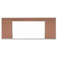 thumbnail image 1 of Aarco Products 120F-48C-242-819 Combination Top Tackboard- Topaz - 4 x 8 ft., 1 of 1