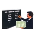 thumbnail image 1 of Aarco Products  30 in. H Framed Letter Board Message Centers Wood Frame, 1 of 1