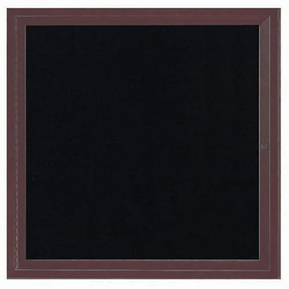 Aarco Products ADC3636BA Enclosed Directory Board - Bronzed Anodized