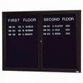 thumbnail image 1 of Aarco Products ADC4872BA 2-Door Enclosed Directory Cabinet - Bronze Anodized, 1 of 3