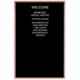 thumbnail image 1 of Aarco Products AOFD7248 72 in. H x 48 in. W Framed Letter Board Message Centers Wood Frame, 1 of 2