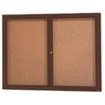 thumbnail image 1 of Aarco Products  Aluminum Framed Enclosed Bulletin Board, Bronze Anodized - 24 x 12 in., 1 of 1